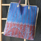 Vintage Kantha Tote Rust